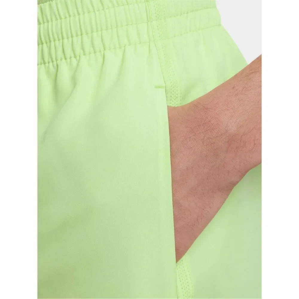 #611.  Nike BOYS YOUTH Yellow Dri-FIT 6” Spring Woven Training Shorts NWT
